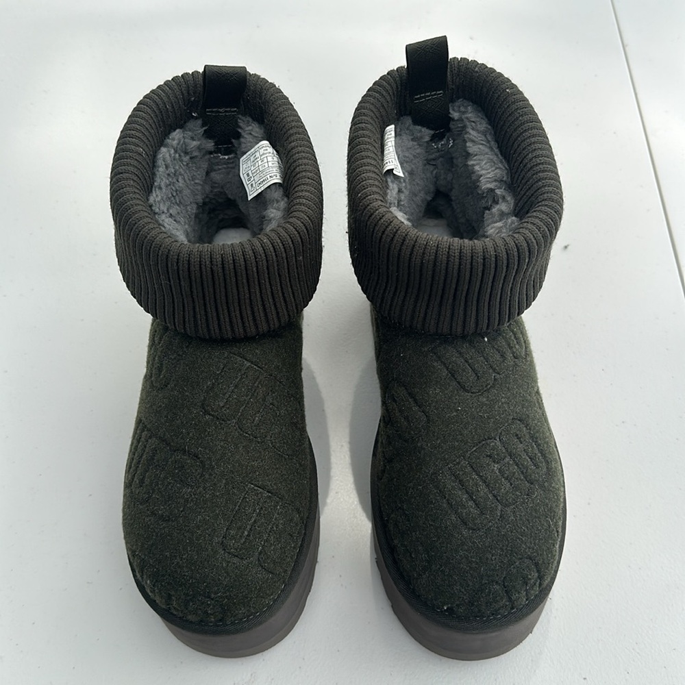 NEW Ugg Classic Mini Platform Felted Boot - Picture 4 of 7